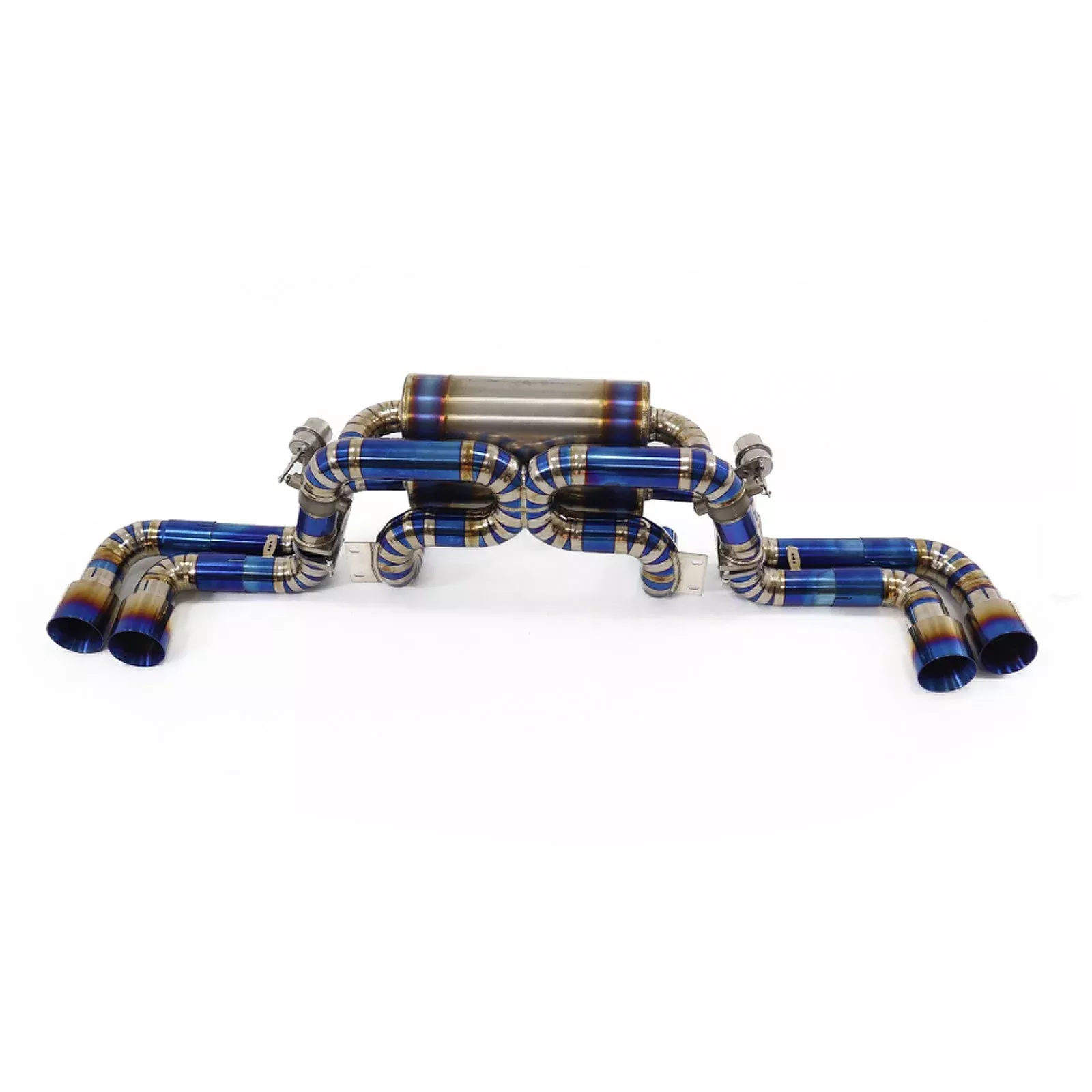 Valved Titanium Catback Exhaust System for Ferrari 360 Modena Spider F360 3.6L
