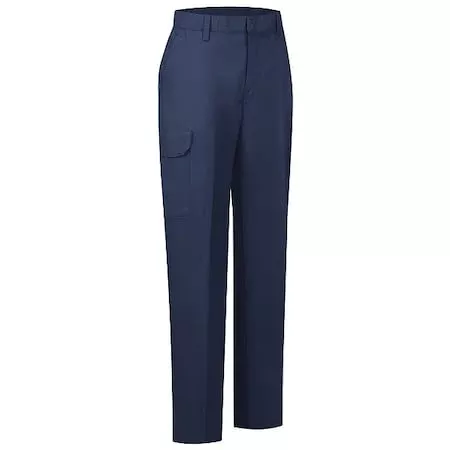 Women's Work Pant, 10, Navy, 35% Cotton, 65% Polyester