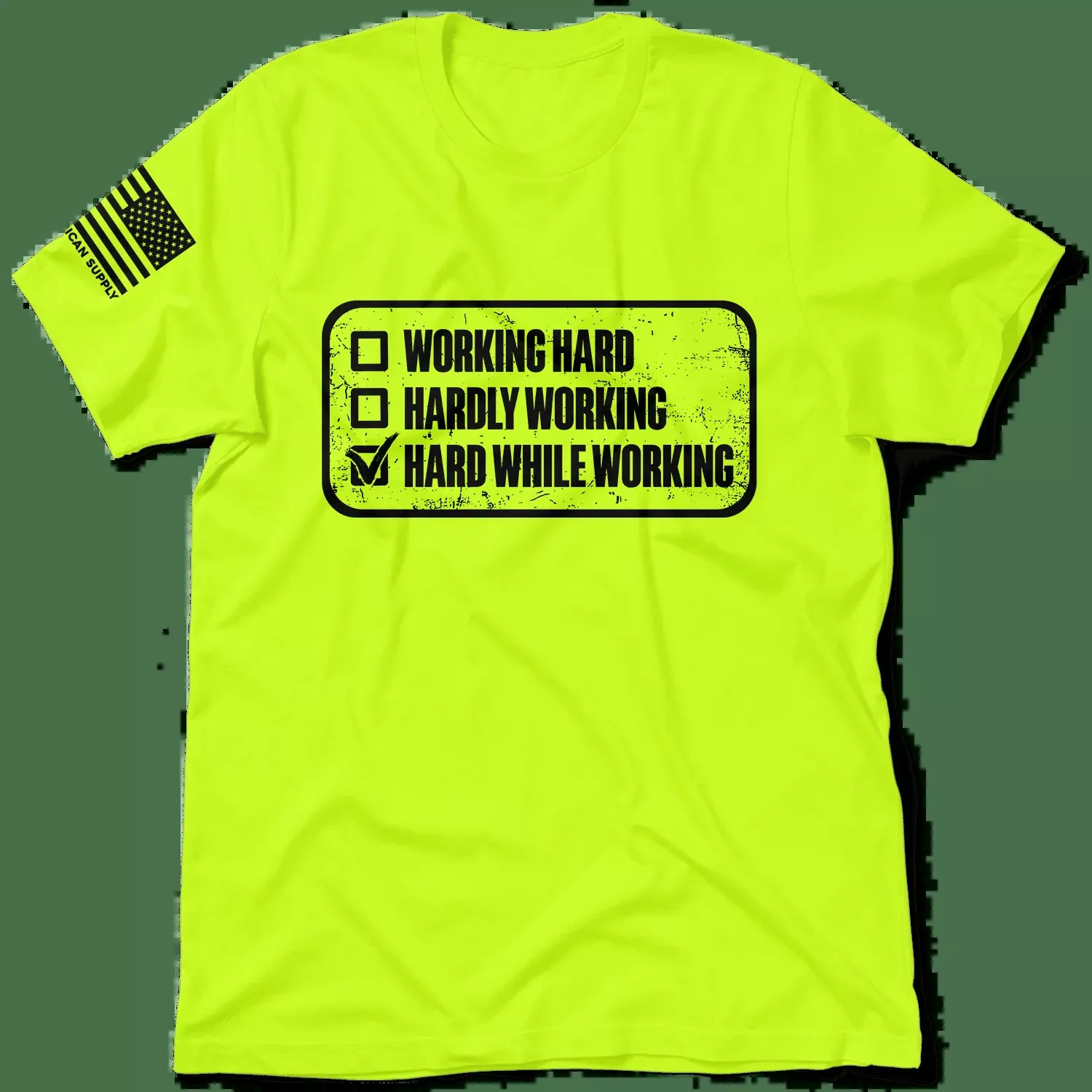 Working Hard – Safety T-Shirt