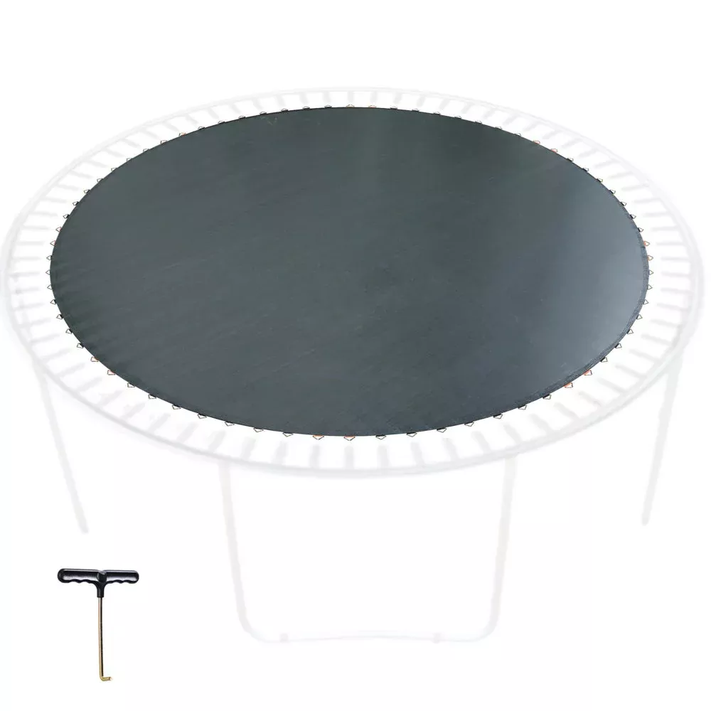 Yescom 14 ft Trampoline Mat with Rings for Round Frame, 72 V-rings
