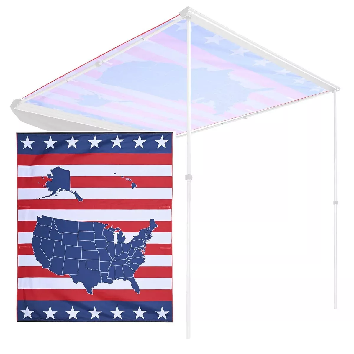 Yescom 6.5’x7.7′ Vehicle Awning Canopy Replacement for Van Car SUV