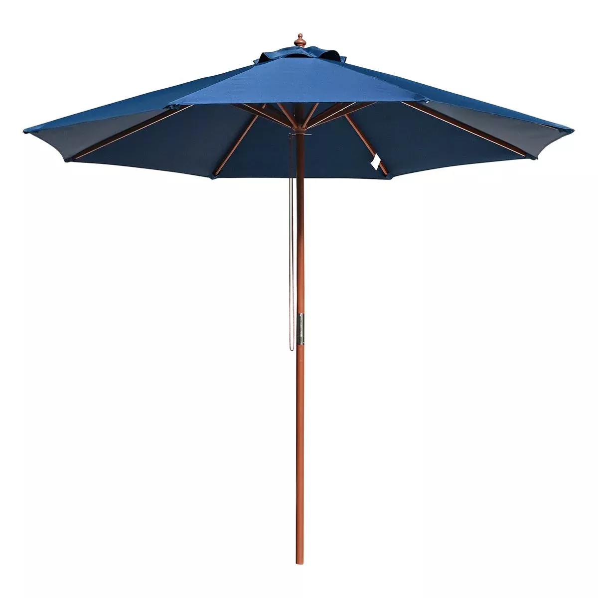 Yescom 9ft Patio Wood Market Umbrella Multiple Colors