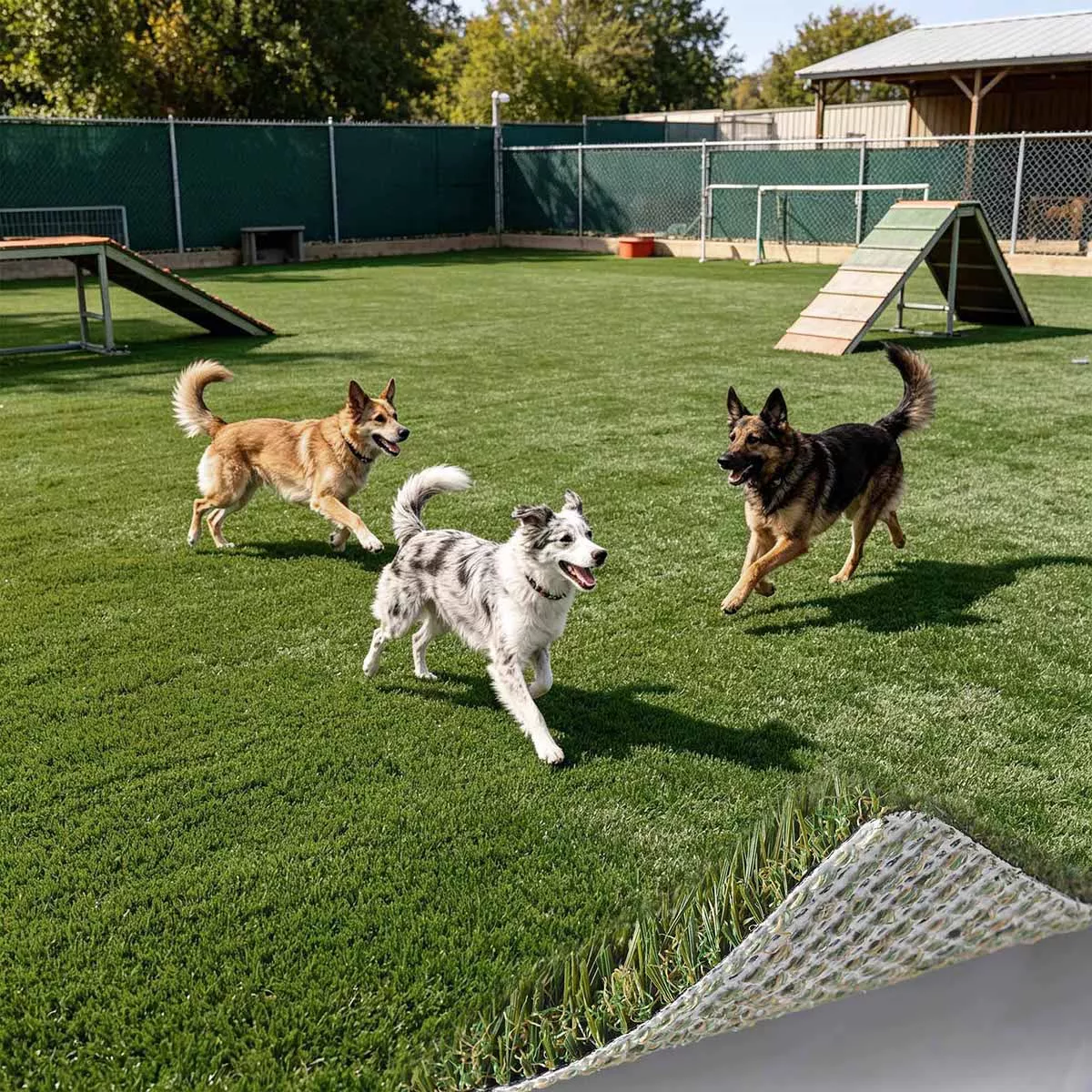 Yescom Commercial Artificial Turf for Pet Facility Runs 15’x Cut-to-Length