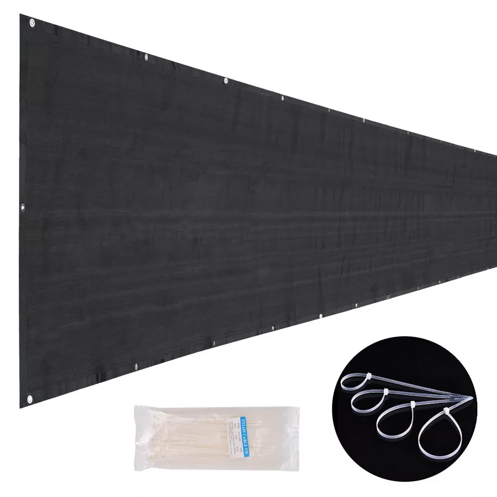 Yescom Fence Screen 90% Privacy Windscreen 6’x16′