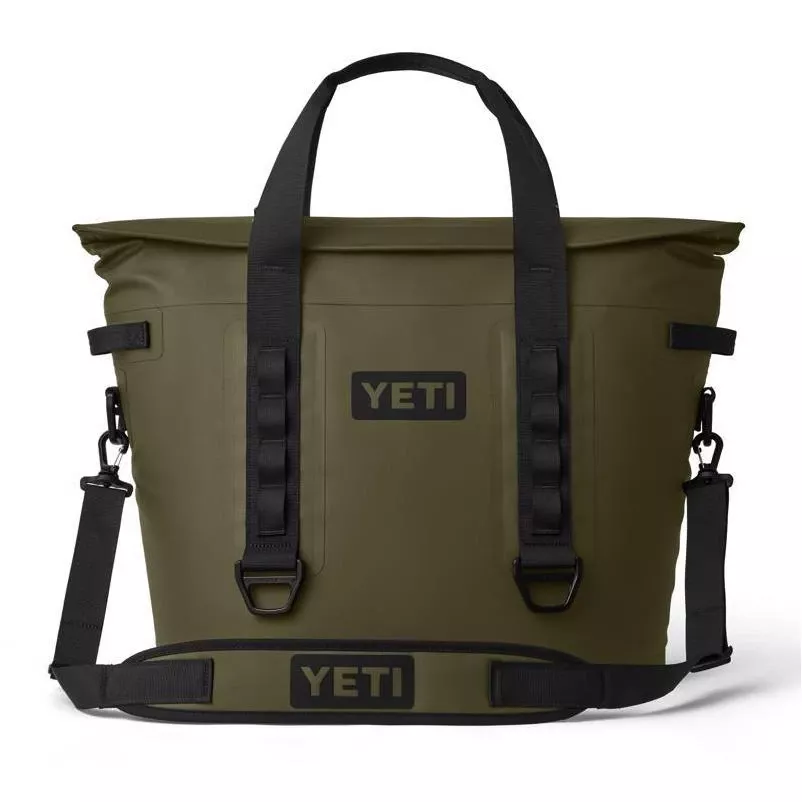 Yeti M30 2.0 Hopper Soft‑side Cooler – Olive, 42‑can Capacity