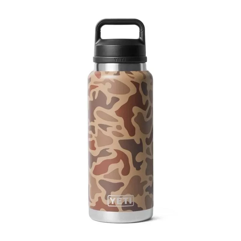 Yeti Rambler 36 oz Wetlands Camo Insulated Bottle With Chug Cap