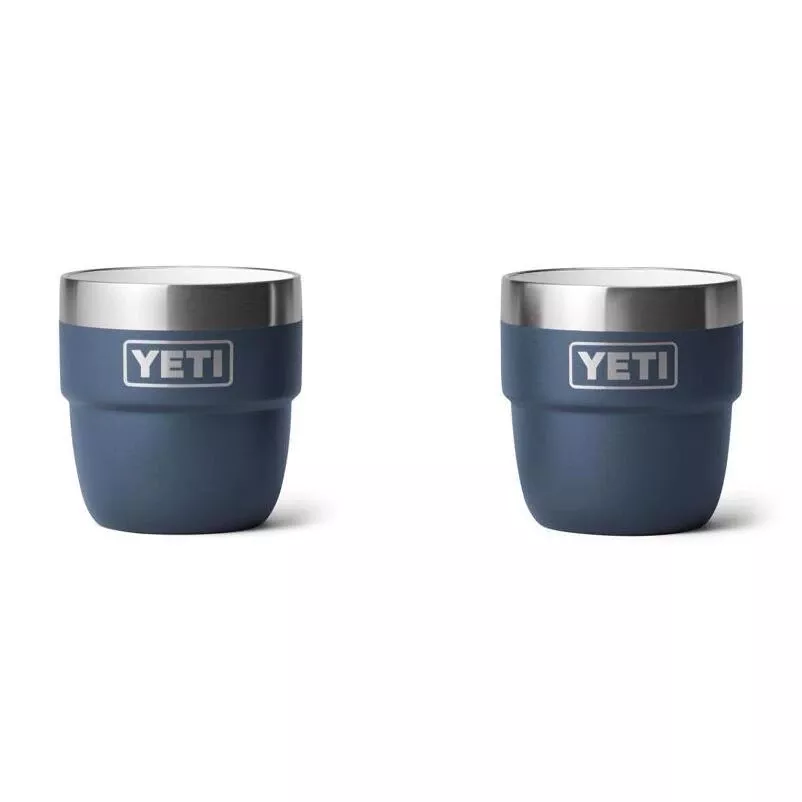 Yeti Rambler 4 Oz Navy Bpa Free Insulated Cup Set