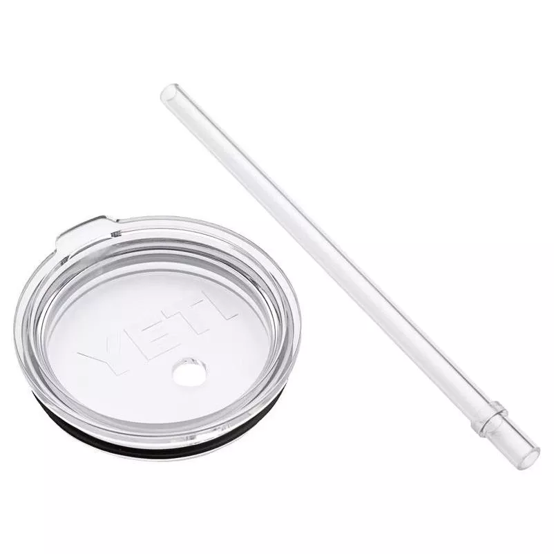 Yeti Rambler Large 35‑oz Clear Straw Lid – Bpa‑free & Dishwasher Safe