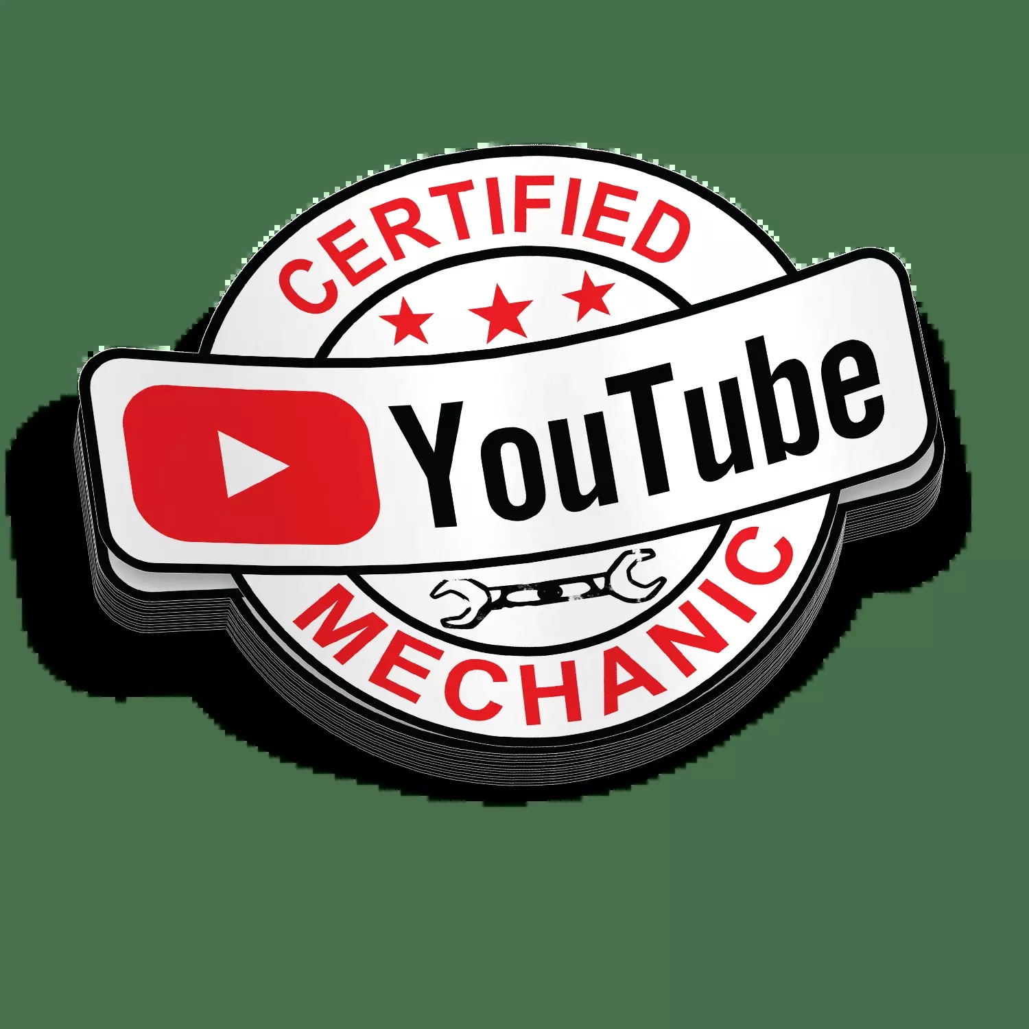 YT Mechanic 5 Inch Decal