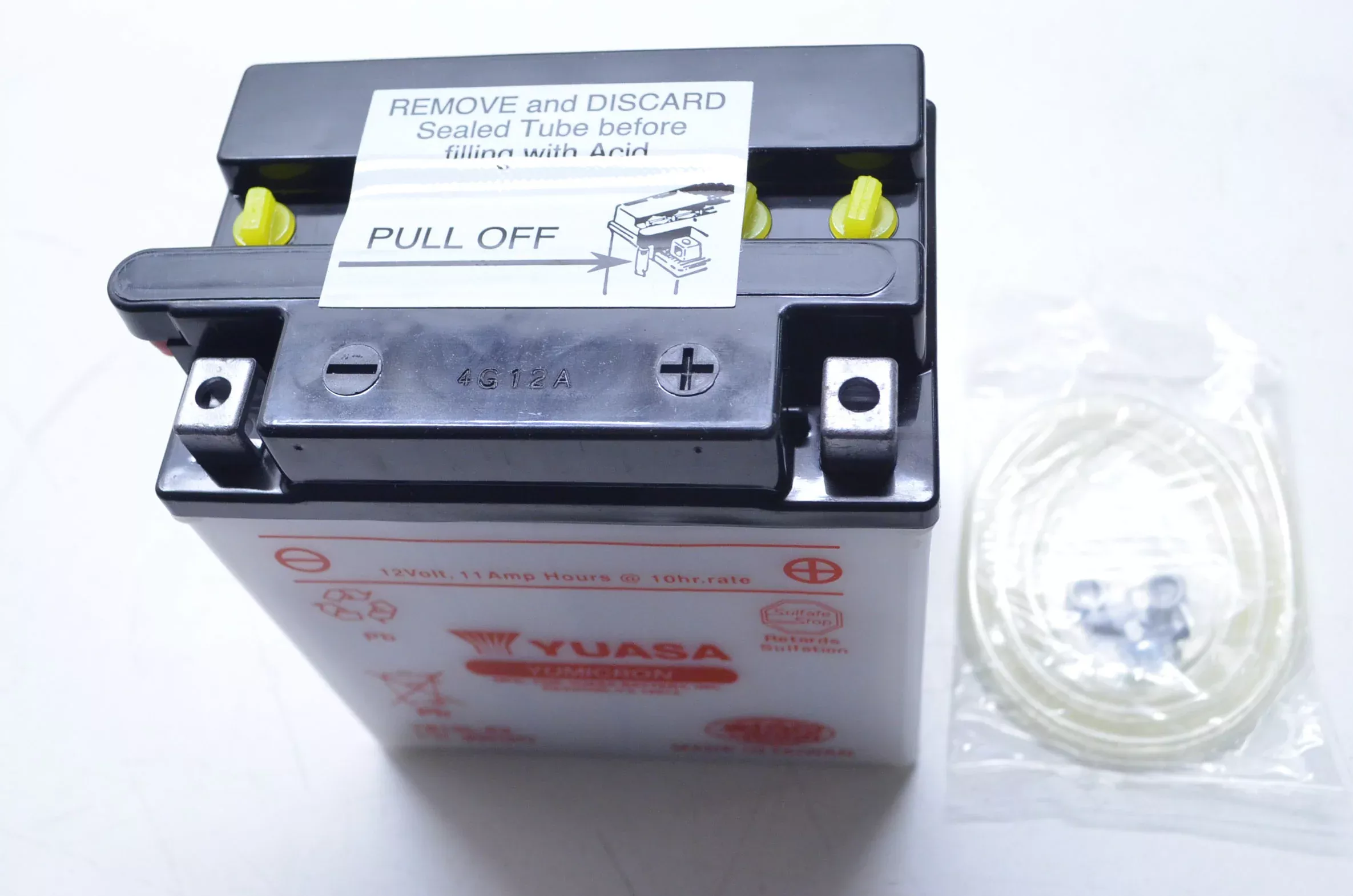 YUASA 49-1841 YB10L-A2 Battery Kit NOS
