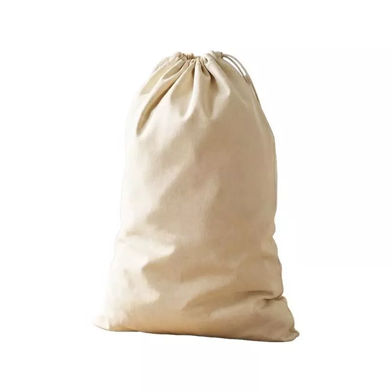 Zenna Home Beige Canvas Laundry Bag
